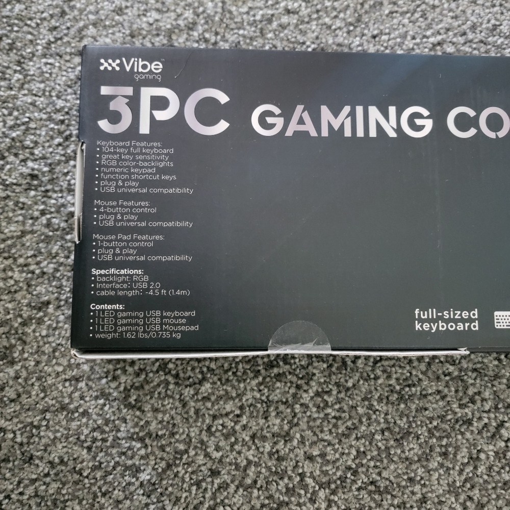 RGB Backlit Gaming Combo - Picture 5 of 5